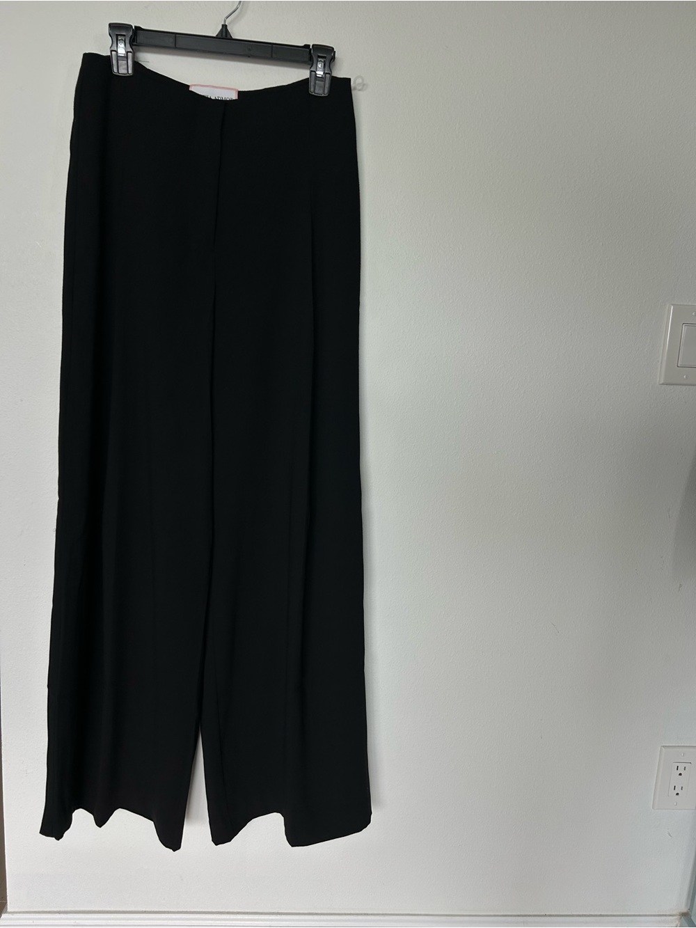 Alexia Admor ARLO pleated pants Black Wide-Leg Pants Size 8 NWT